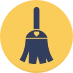 clean droid android application logo